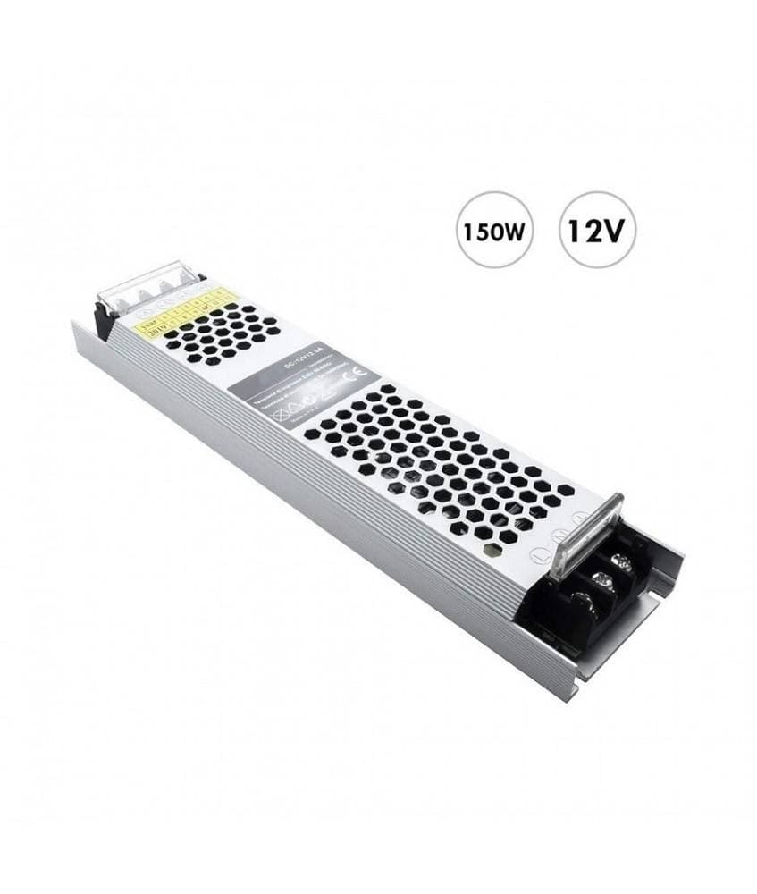 ALIMENTATORE STABILIZZATO TRASFORMATORE SLIM 12.5A 12V 150 WATT IP22 S-12V-150W - 5