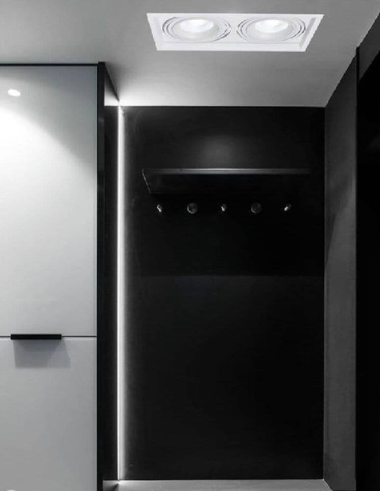 FARETTO LED AR111 30W BIANCO LUCE BIANCA FREDDA CALDA NATURALE 2700 LM AR111-01B - 4