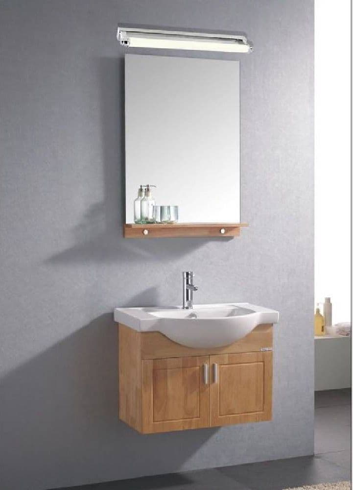 APPLIQUE LED LAMPADA DA SPECCHIO LINEARE 7 WATT 45CM BAGNO LUCE 4000K 6500K F02 - 6