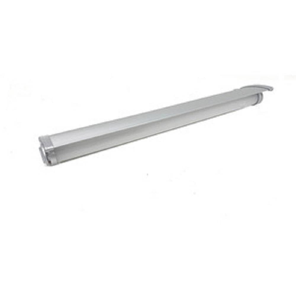 LAMPADA APPLIQUE DA PARETE 12 WATT LUCE PER SPECCHIO TRIPLA COLORAZIONE 41CM F10 - 4