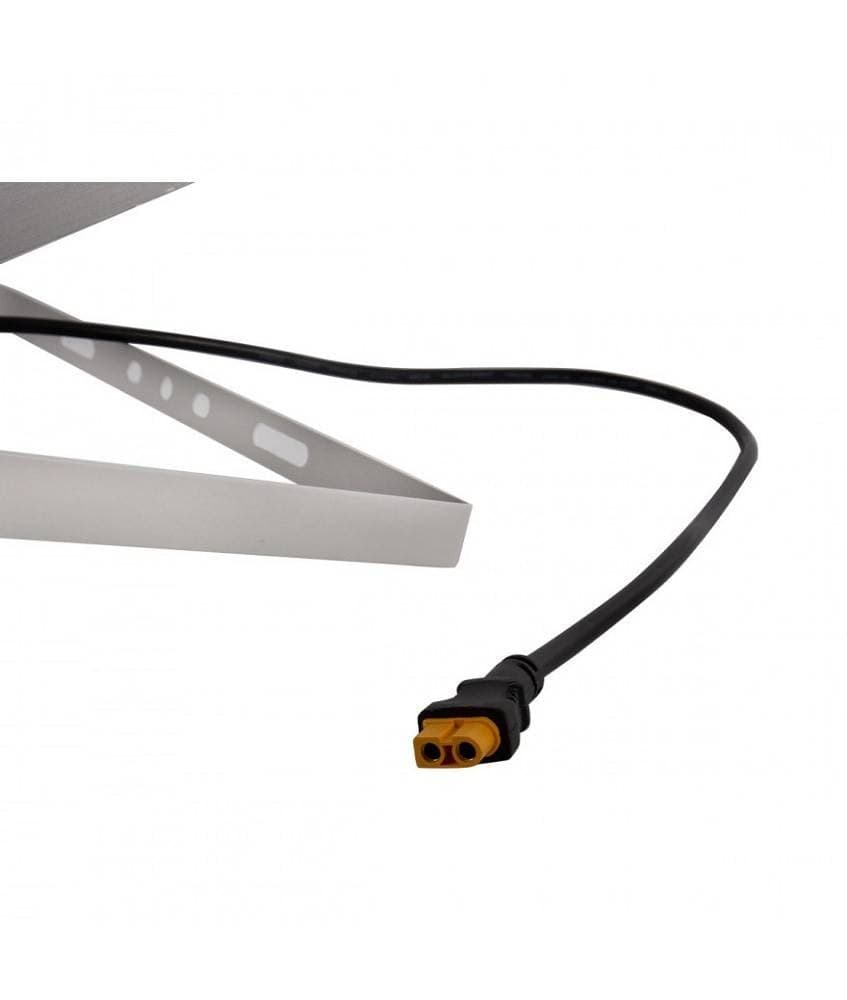 FARO LED SOLARE 60W CREPUSCOLARE PANNELLO ENERGIA SOLARE TELECOMANDO IP65 SL-60W - 11