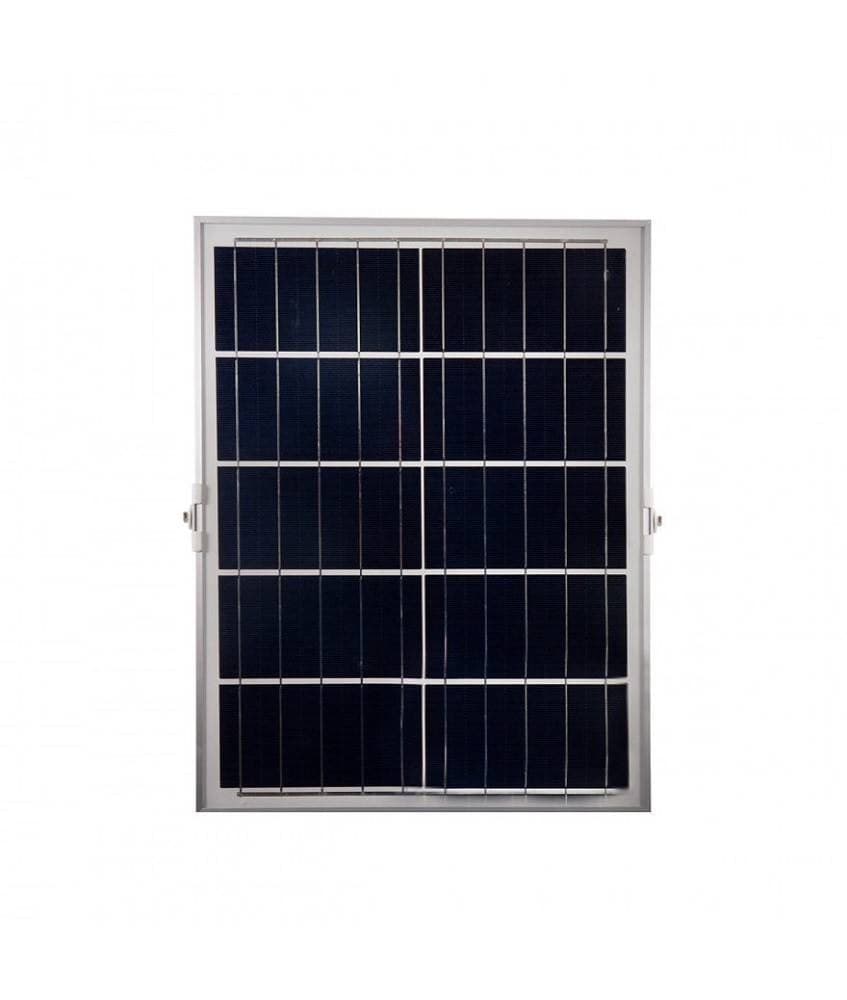 FARO LED SOLARE 60W CREPUSCOLARE PANNELLO ENERGIA SOLARE TELECOMANDO IP65 SL-60W - 8