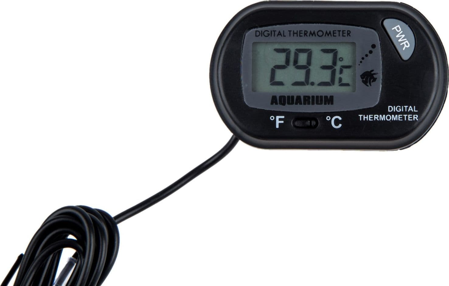 TERMOMETRO DIGITALE A VENTOSA SONDA DISPALY LCD -50 A 70° PER ACQUARIO PESCI - 3