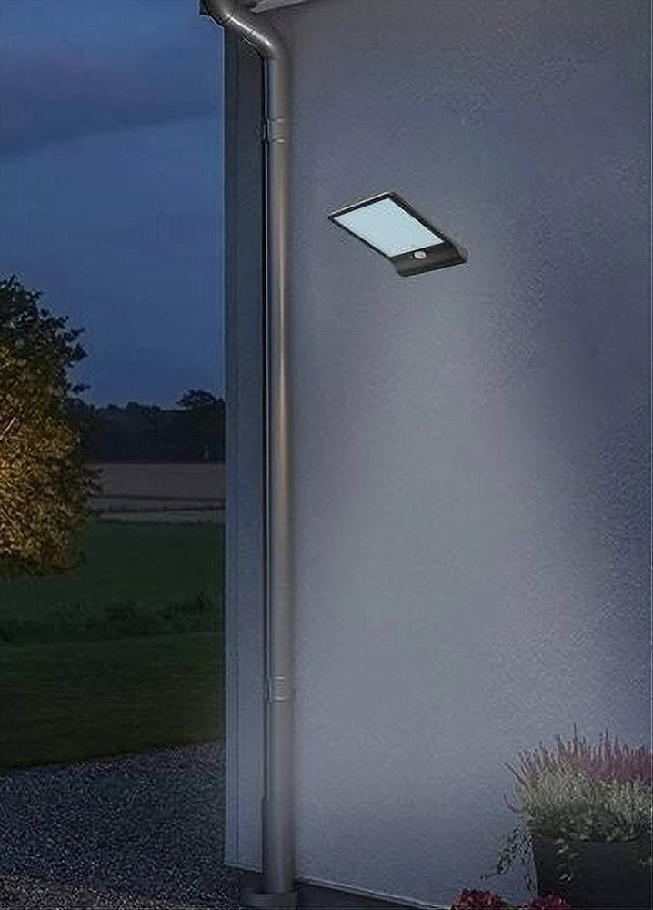FARETTO LED 10 W CON PANNELLO SOLARE SENSORE MOVIMENTO FARO TELECOMANDO SO-E10W - 5