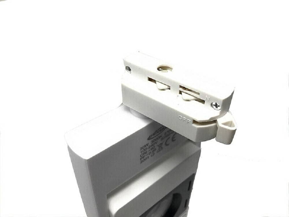 FARO PROIETTORE LED COB X BINARIO 30W LUCE 6500K 4000K 3000K ORIENTABILE F30W-5A - 3