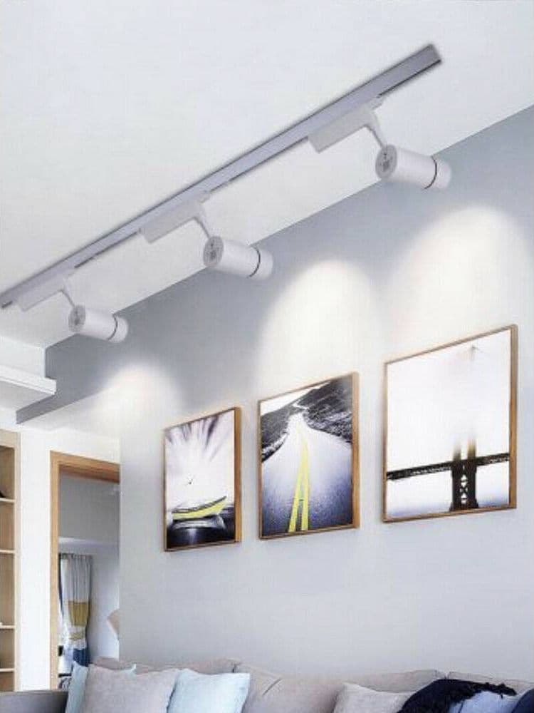FARO PROIETTORE BINARIO 30W LED COB LUCE 6500K 3000K 4000K F30W-07A FARETTO BIANCO - 4