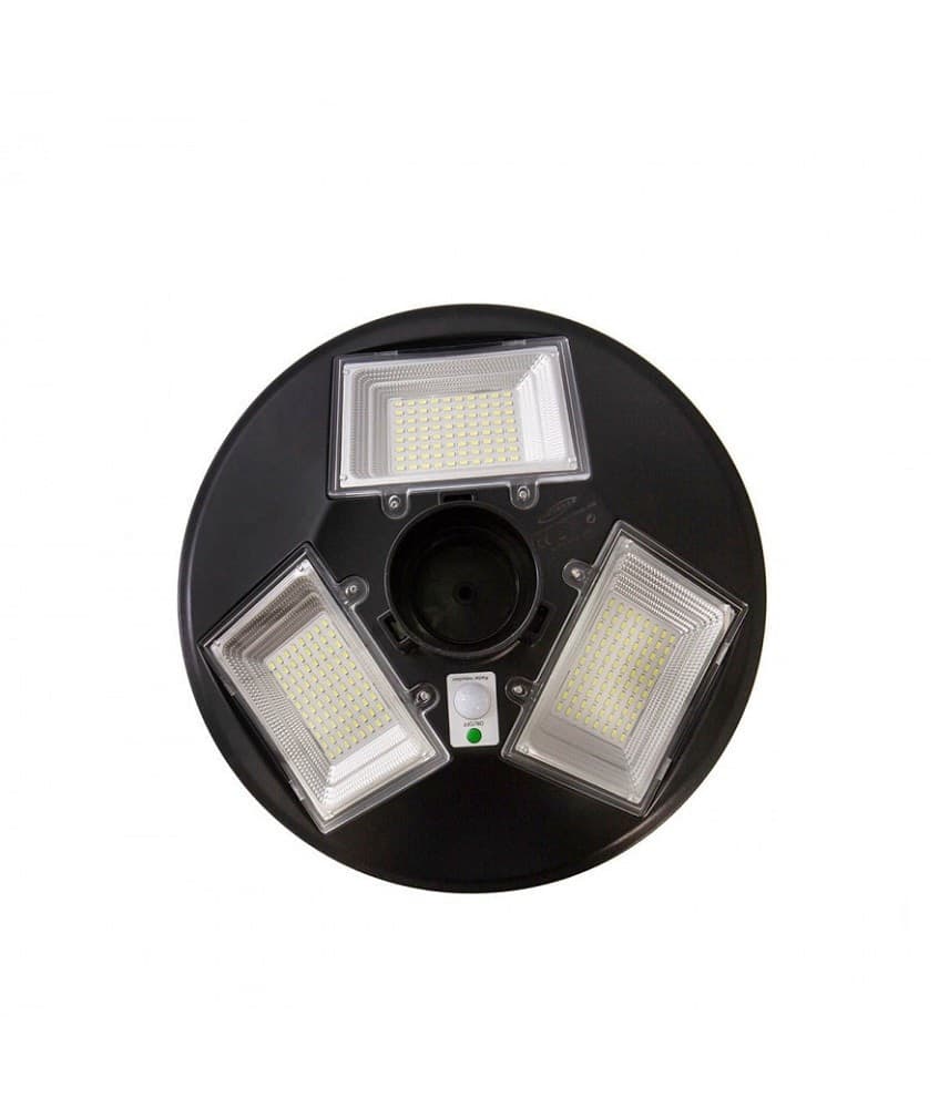LAMPIONE LED 100W CON PANNELLO ENERGIA SOLARE IP65 SENSORE MOVIMENTO SO-GD-100W - 9