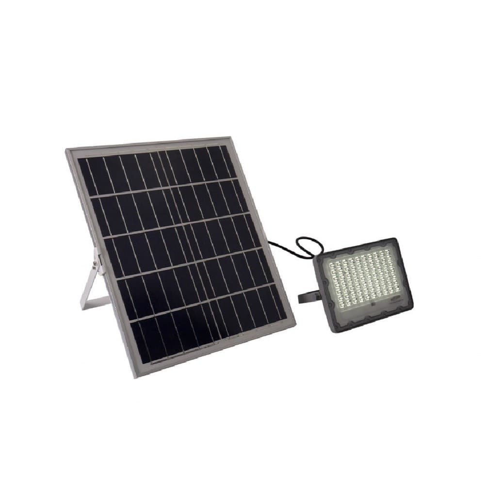 FARO LED 500 W CREPUSCOLARE CON PANNELLO ENERGIA SOLARE TELECOMANDO IP65 SL-500W - 4