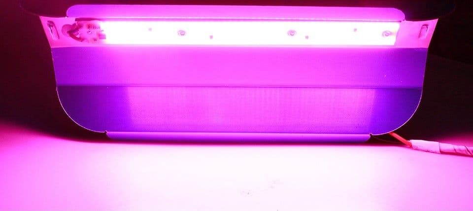 LAMPADA DA COLTIVAZIONE LUCE LED SMD CRESCITA PIANTE SERRA ESTERNO 50W IP65 220V - 3