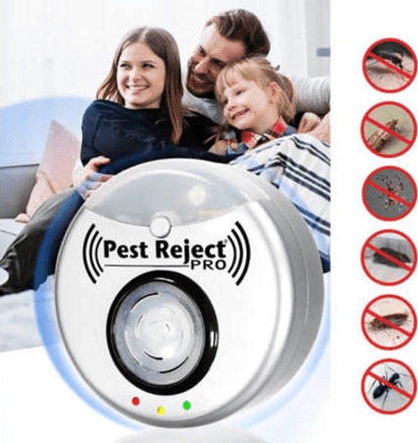 INSETTICIDA REPELLENTE ELETTRICO AD ULTRASUONI SCACCIA INSETTI RODITORI BLATTE - 3