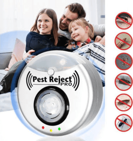 INSETTICIDA REPELLENTE ELETTRICO AD ULTRASUONI SCACCIA INSETTI RODITORI BLATTE - 3