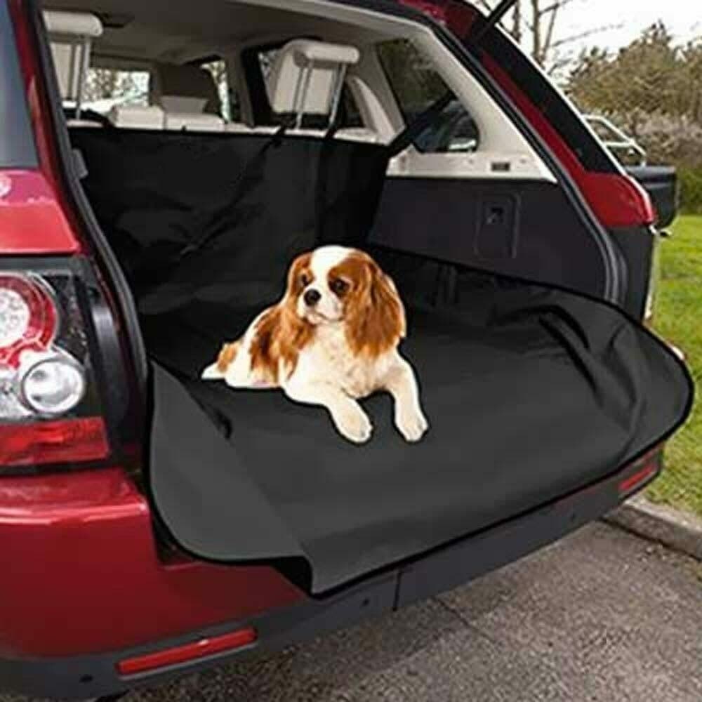 TELO PROTEZIONE BAGAGLIAIO AUTO PER CANE GATTO COPERTURA PORTABAGAGLI 155X104CM - 4