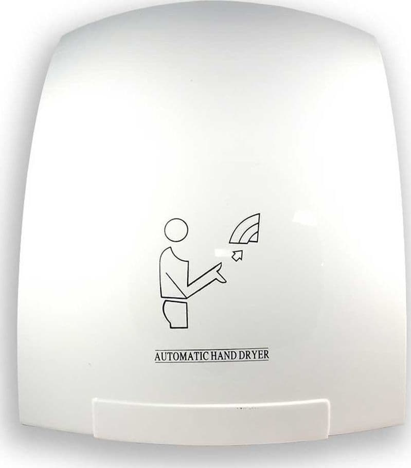 ASCIUGAMANI AUTOMATICO ELETTRICO AD ARIA CALDA FOTOCELLULA PARETE MURO PER HOTEL - 2