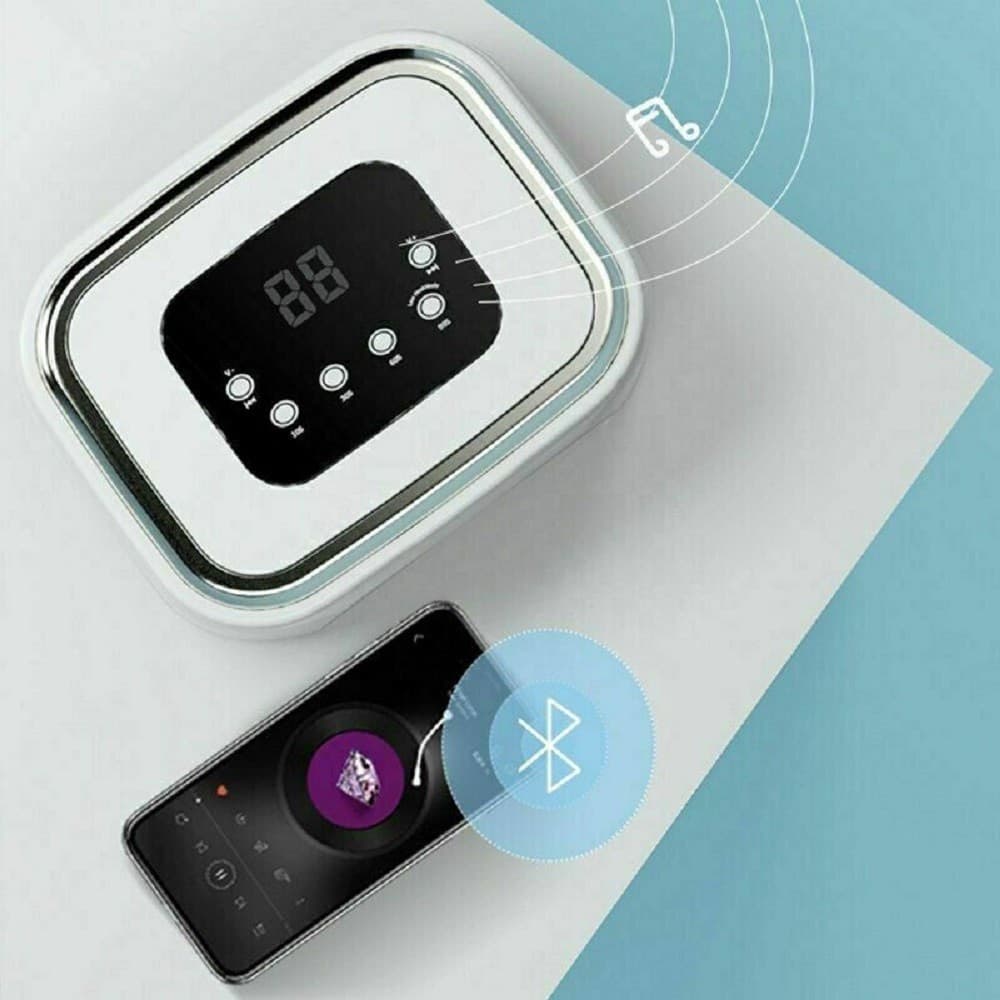 LAMPADA UV LED GEL UNGHIE PROFESSIONALE 99W FORNETTO CON CASSA BLUETOOTH - 2