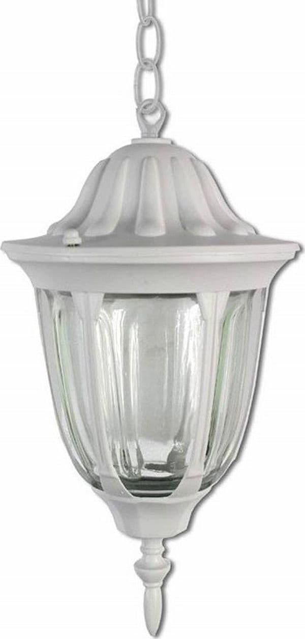 LANTERNA SOSPESA DA SOFFITTO LAMPADA GIARDINO RETRÒ PER ESTERNO CON CATENA - 8