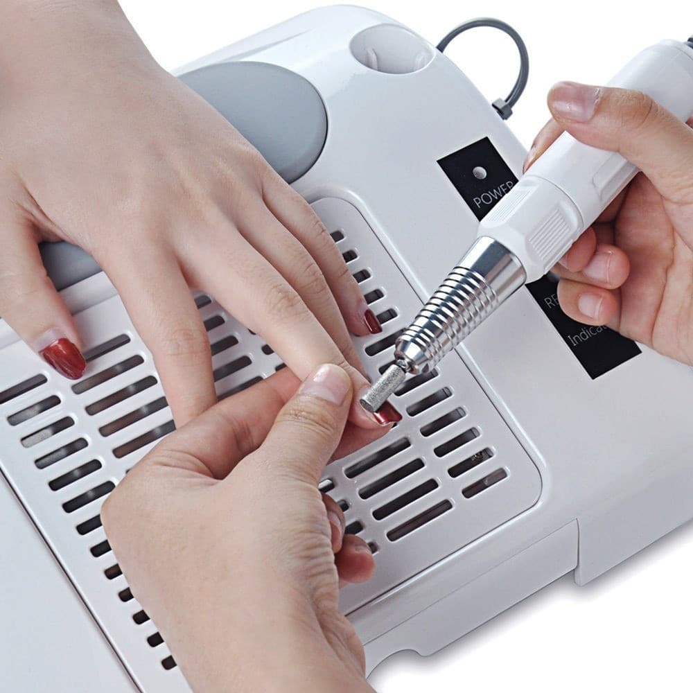 SALON EXPERT 3 IN 1 NAIL MACHINE FRESA LAMPADA AERATORE PROFESSIONALE NAIL ART - 5