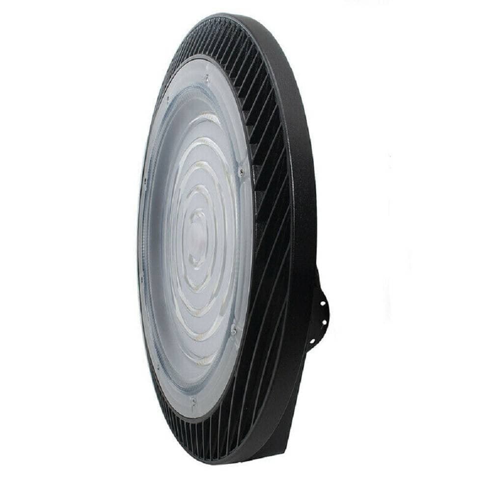 FARO LED INDUSTRIALE LAMPADA A UFO A SOSPENSIONE 200W LUCE FREDDA 6500K UFO-200W - 5