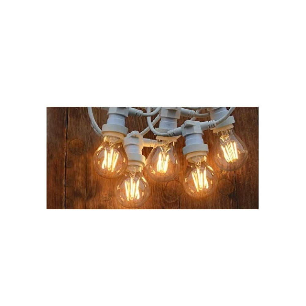 CATENA LUMINOSA PER ESTERNO IP44 CORDONIERA PORTALAMPADA 10XE27 11 METRI ST-LV - 6