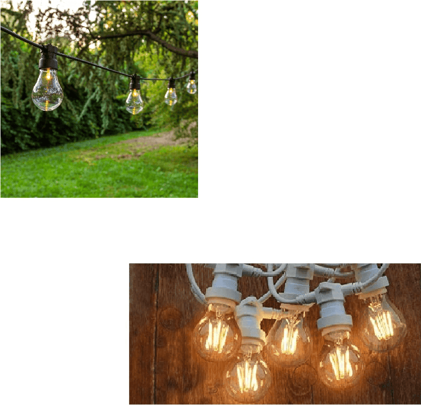CATENA LUMINOSA PER ESTERNO IP44 CORDONIERA PORTALAMPADA 10XE27 11 METRI ST-LV - 2