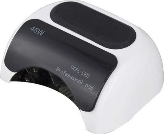 LAMPADA LED CCFL LED UV 48W RICOSTRUZIONE UNGHIE NAIL ART TIMER 48W FORNETTO - 4