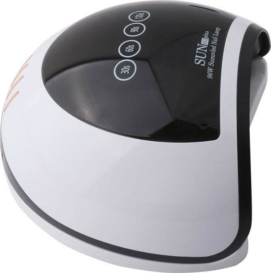 LAMPADA UV LED GEL UNGHIE PROFESSIONALE 96W FORNETTO NAIL ART COLATA SUN H2 PLUS - 5