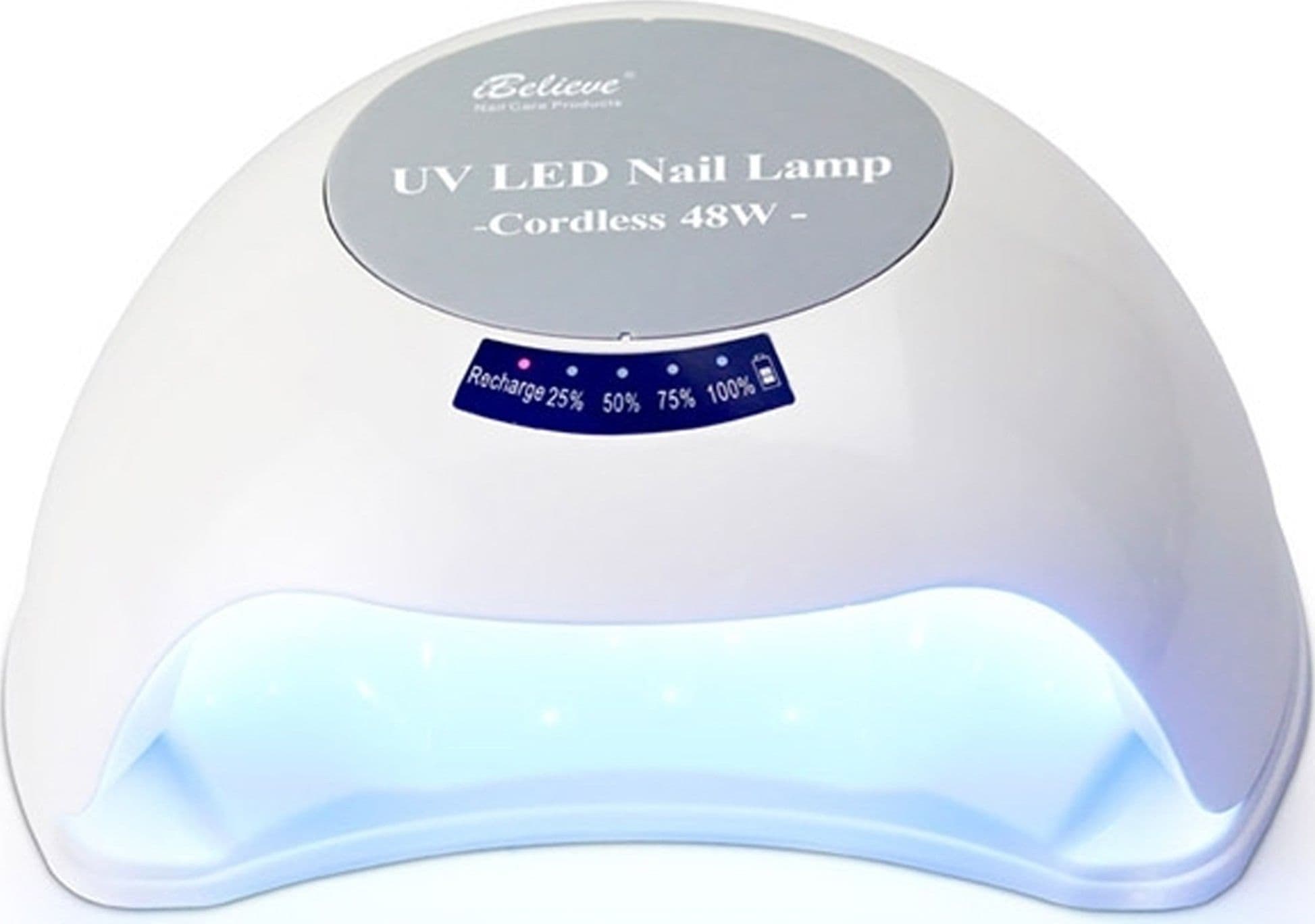 LAMPADA UV SENZA FILI tp68 48W LED DOPPIA LUCE SENSORE FORNETTO UNGHIE NAIL ART