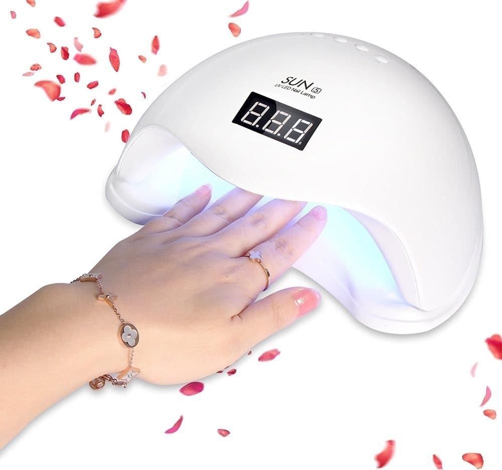 FORNETTO LED UV 48W 24 LED PER RICOSTRUZIONE COLATA GEL UNGHIE UNGHIA NAIL - 6