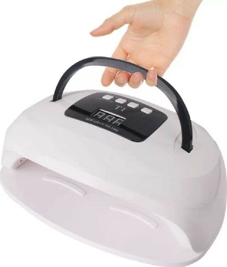 LAMPADA UV A LED FORNETTO PER UNGHIE PROFESSIONALE SMALTO GEL SEMIPERMANENTE 96W - 2