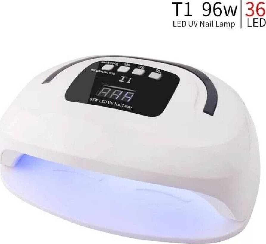 LAMPADA UV A LED FORNETTO PER UNGHIE PROFESSIONALE SMALTO GEL SEMIPERMANENTE 96W - 3