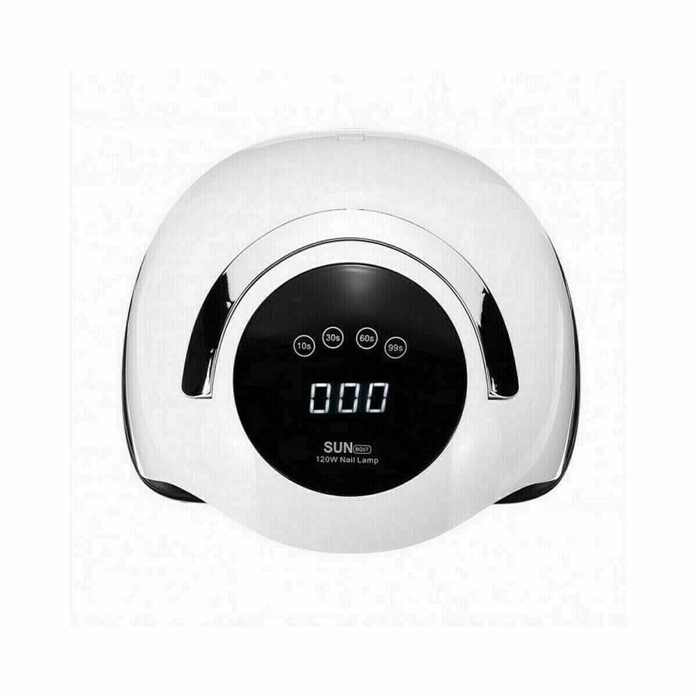 LAMPADA UV LED GEL UNGHIE PROFESSIONALE 120W FORNETTO NAIL ART COLATA SUN BQ5T - 2