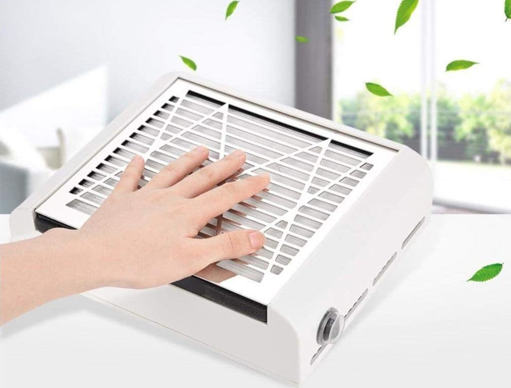 ASPIRAZIONE PER UNGHIE MANICURE PEDICURE DA TAVOLO 40 WATT ESTETISTA DC239 - 2