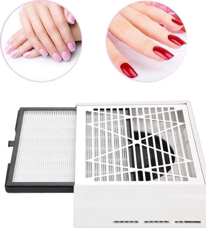 ASPIRAZIONE PER UNGHIE MANICURE PEDICURE DA TAVOLO 40 WATT ESTETISTA DC239 - 7