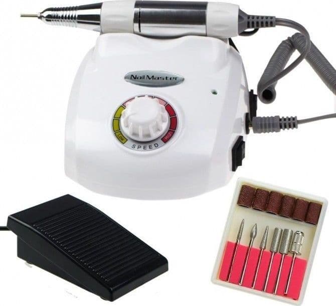 FRESA PROFESSIONALE PER UNGHIE MANICURE PEDICURE RICOSTRUZIONE 30000 GIRI - 3