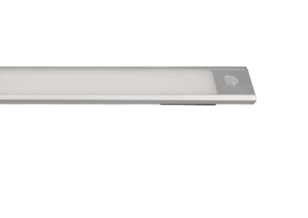 LAMPADA LED RICARICABILE ARMADIO 3W USB SENSORE MOVIMENTO CREPUSCOLARE - 12