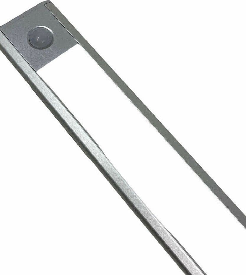 LAMPADA LED RICARICABILE ARMADIO 3W USB SENSORE MOVIMENTO CREPUSCOLARE - 7