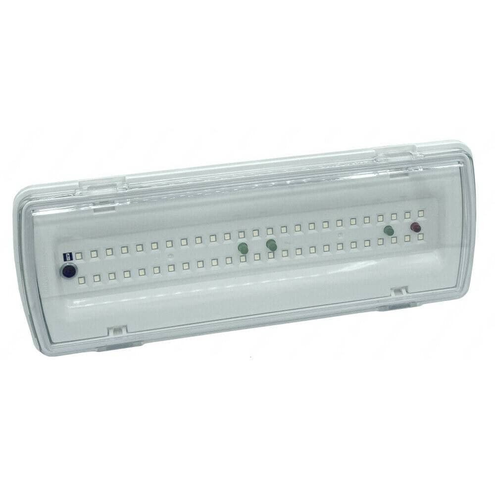 LAMPADA LED EMERGENZA ANTI BLACKOUT ESTERNO IP65 3.5W 400LM 3 ORE AUTONOMIA - 2