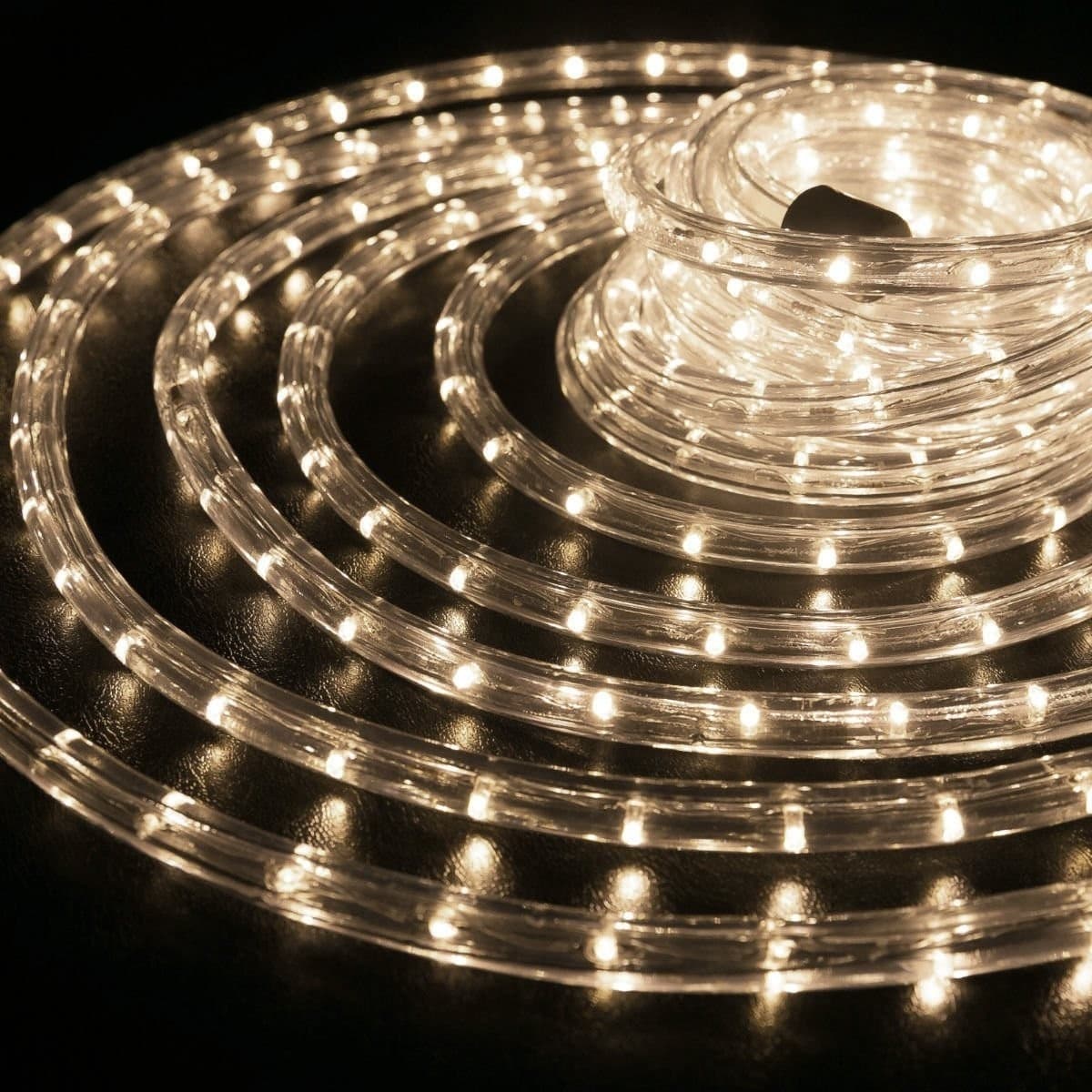 TUBO LUMINOSO A LED PER ESTERNO BIANCO CALDO 10 METRI CON CONTROLLER GIOCHI LUCE - 2