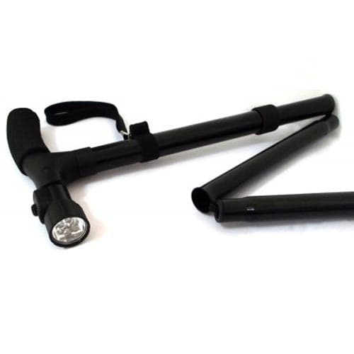 BASTONE MAGIC CANE DA PASSEGGIO PIEGHEVOLE PER ANZIANI + TORCIA LED VISTO IN TV - 2