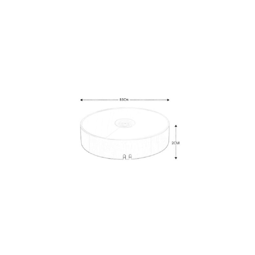 LAMPADA 6 LED 6 W SENSORE CREPUSCOLARE LUCE RICARICABILE USB LUCE 6500K 4000K - 8