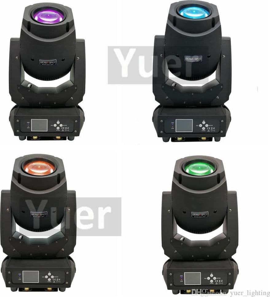 TESTA MOBILE MOVING HEAD LED 2 IN 1 BEAM SPOT LED 200 WATT LUCI PER DISCOTECHE - 6
