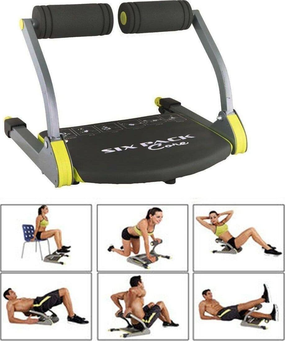 ATTREZZO MULTIFUNZIONE ALLENAMENTO ADDOMINALI FITNESS MUSCOLI ESERCIZI HOME GYM - 2