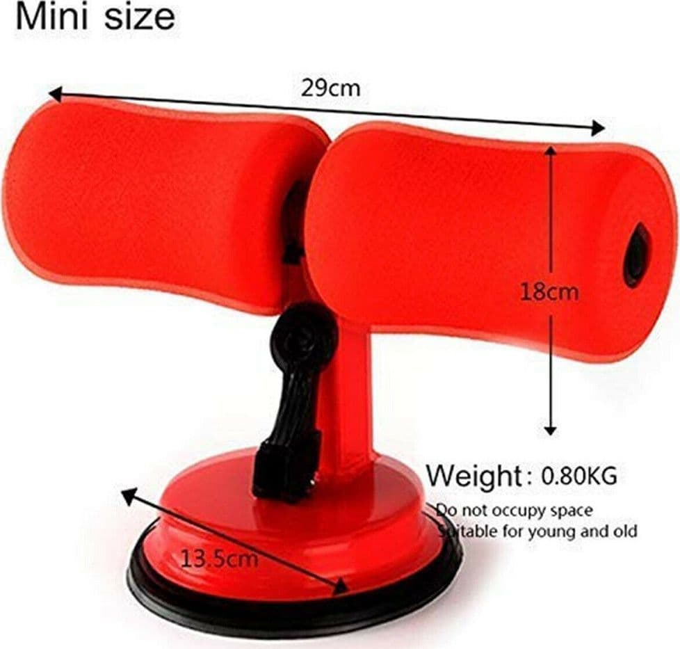 ATTREZZO PER ADDOMINALI FITNESS VENTOSA SPORT SPUGNA CAVIGLIE CURL PUSH UP SIT - 9