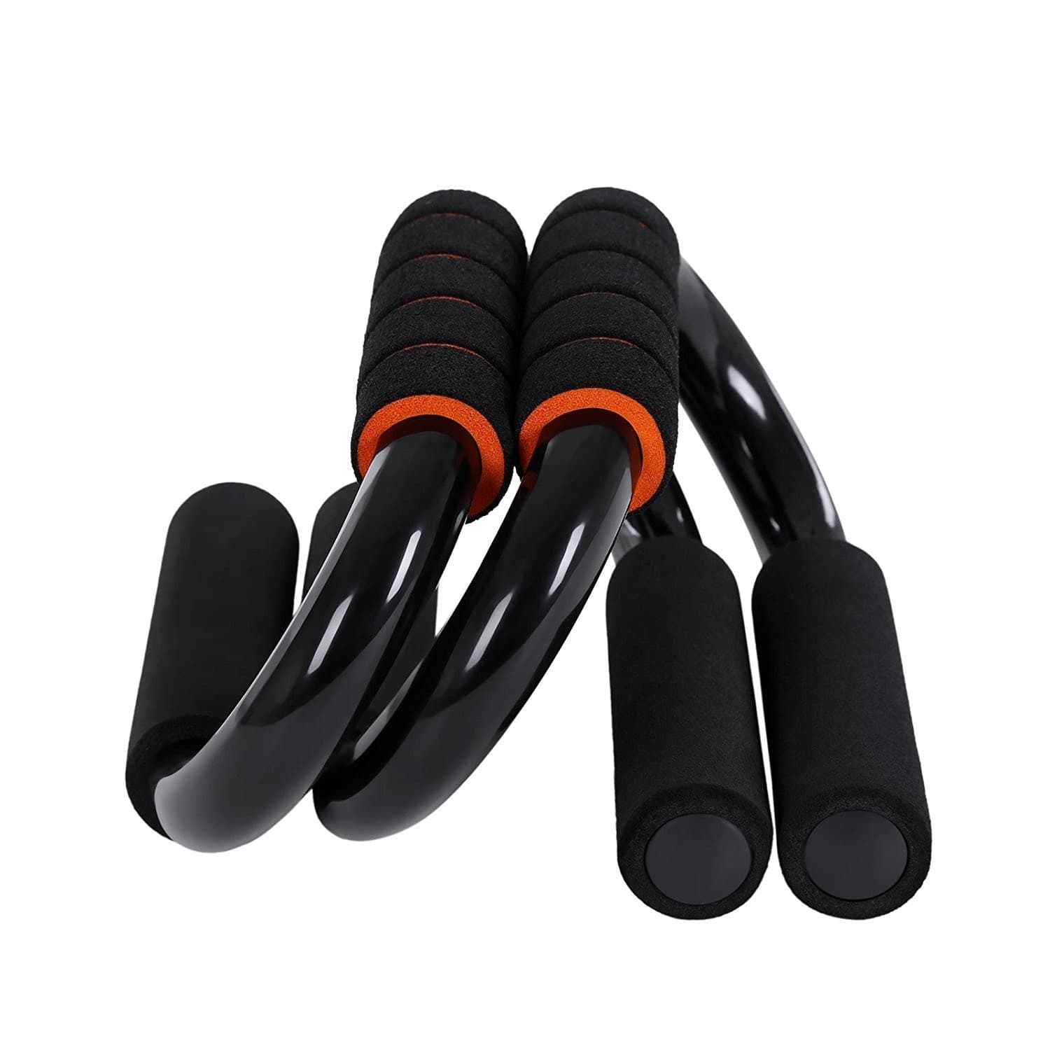 MANIGLIE PUSH UP PER FLESSIONI PETTORALI SPALLE PALESTRA FITNESS STAND BAR - 6