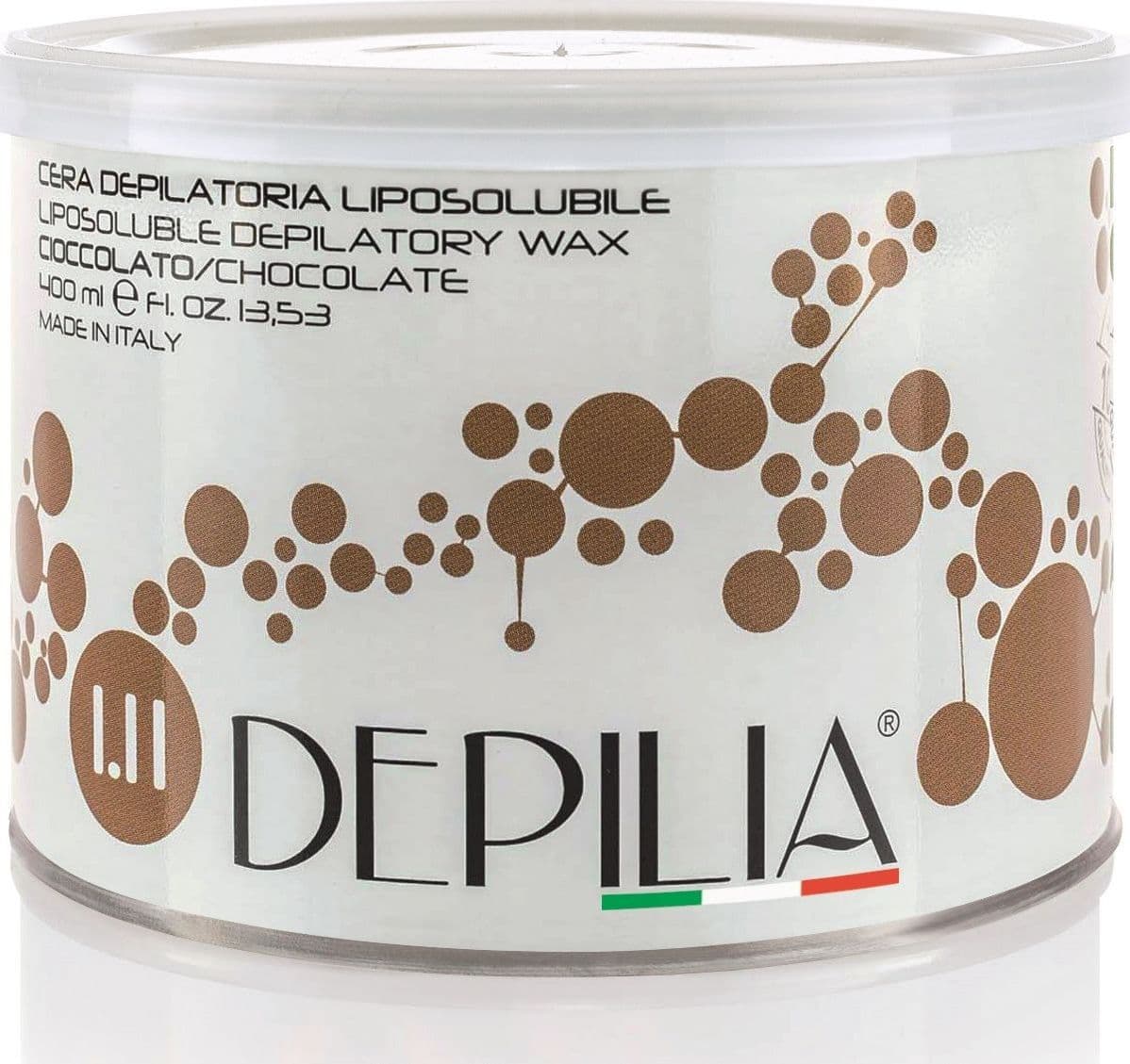 BARATTOLO CERA DEPILATORIA LIPOSOLUBILE CIOCCOLATO 1.11 400ML CERETTA DEPILA