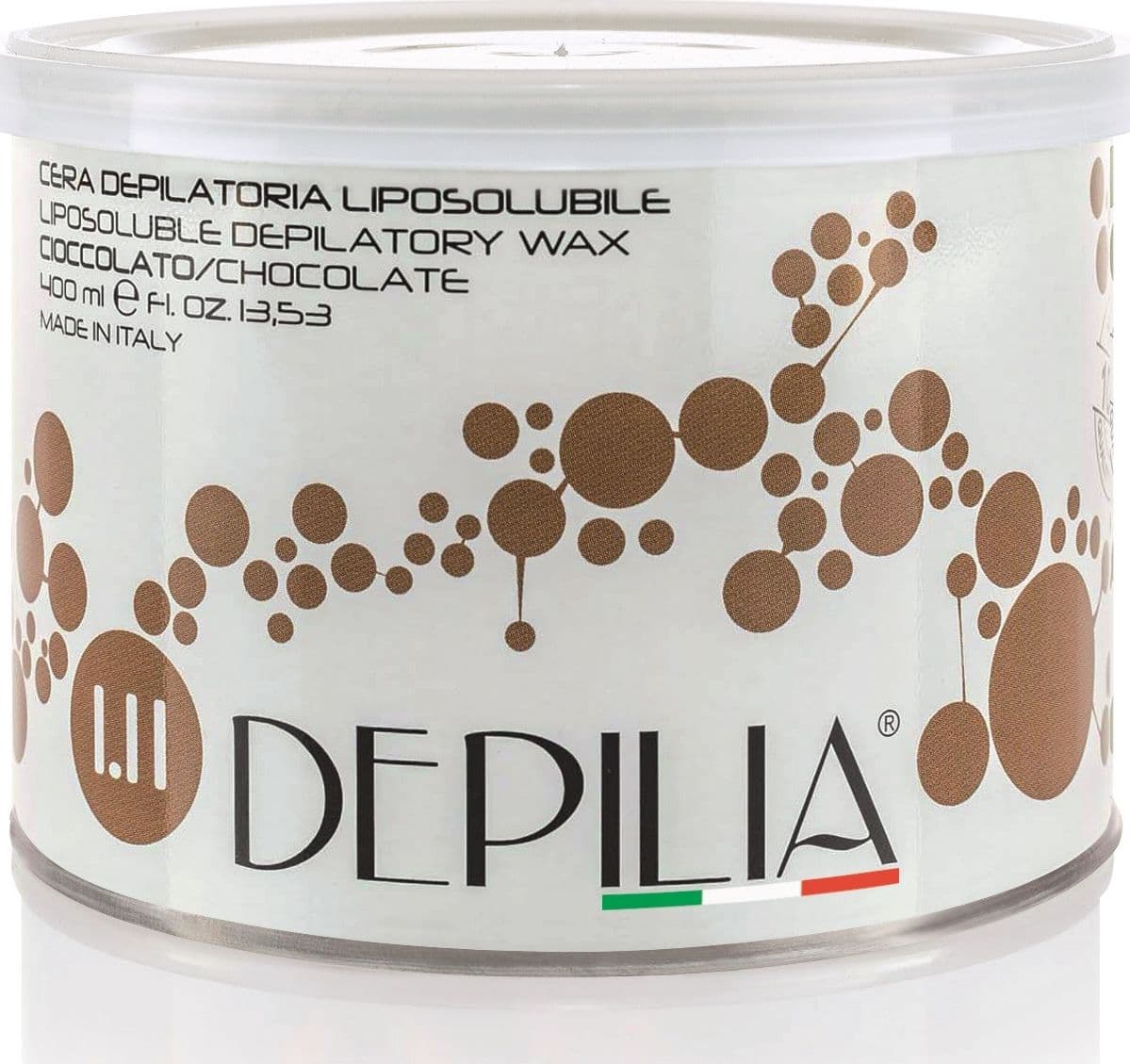 BARATTOLO CERA DEPILATORIA LIPOSOLUBILE CIOCCOLATO 1.11 400ML CERETTA DEPILA