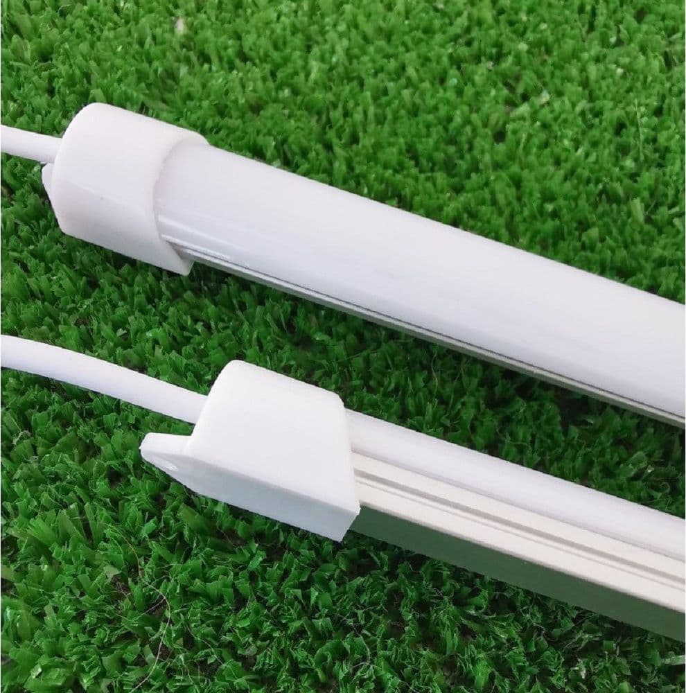 STRISCIA BARRA LED PROFILO ALLUMINIO 60CM 10W LUCE 3000K 4000K 6500K 3014-12V-60 - 2