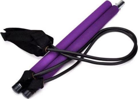 ATTREZZO ELASTICO LONG ESERCIZI BRACCIA RESISTENZA PILATES CORDA ELASTICA - 4