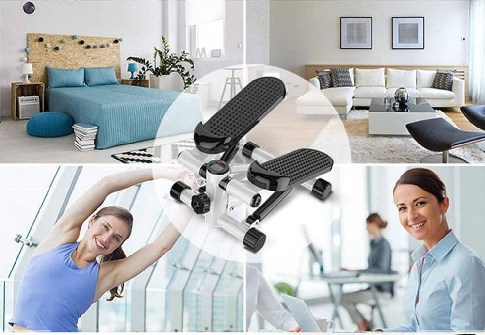 MINI STEPPER DISPLAY LED STEP ATTREZZO TRAINER ALLENAMENTO PALESTRA CASA FITNESS - 3