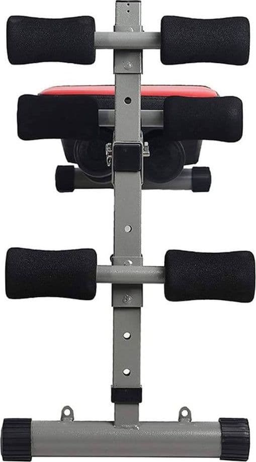 PANCA PER ADDOMINALI SOLLEVAMENTO PESI REGOLABILE SIT UP BENCH ESERCIZIO FISICO - 6