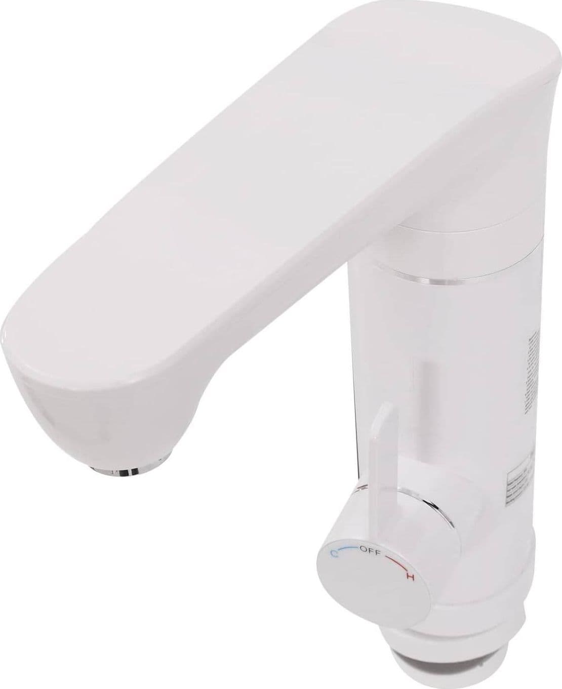 RUBINETTO MISCELATORE ELETTRICO CALDAIA ACQUA CALDA CON DISPLAY FO-J10 - 8